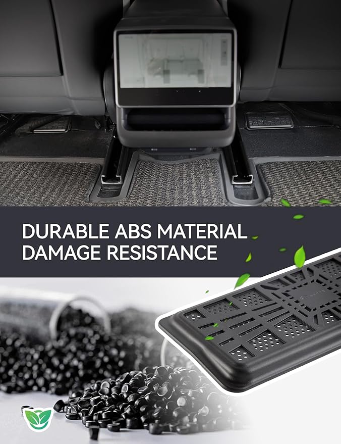 TPARTS Under Seat Vent Cover for Tesla Model 3 Highland 2024-2026 Air Condition Outlet Protector Rear Seat Car Air Vent Protector Model 3 Premium/Performance/Standard Interior Accessories