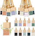 30 Pcs Appreciation Gift Bulk Car Air Freshener Diffuser Hanging Car Empty Glass Oil Diffuser Thank You Gifts for Employee Dietitian Coworker Social Worker Nurse (Thank You)