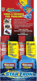 Rareelectrical Star Tron Enzyme Fuel Treatment 6X 8 Oz Bottles Counter Display Gas Additive Compatible With All Gasoline Engines Chainsaws Lawn Mowers Generators Boats Motorcycles Atvs Ethanol