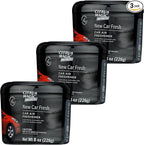 Citrus Magic On The Go Odor Absorbing Solid Air Freshener, Luxurious New Car, 8-Ounce, Pack of 3