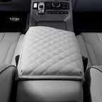 KMMOTORS Center Console Cover for Palisade(2019-2025), Thick Armrest Cushion, Console Protector, Palisade Accessories, Funda de consola Palisade (Palisade, Light Gray)