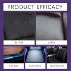 Car Polish | 237ml Car Restorer Spray with Sponge and Towel | UV Protection Coating for Interior Care Vehicle Restoration Detailing Dashboard Refurbishment