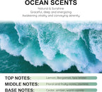 Smart Car Air Freshener Refill, Long Lasting Aroma Replacement, Aromatizante Para Carro Refill, Premium 10ml Perfume Selection, for Your Smart Car Diffuser, Set of 3 (Ocean Scents)