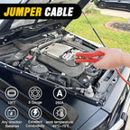 Nilight Car Emergency Kit with Jumper Cable Air Compressor Tire Repair Essential Tools First Aid Alligator Connector Electrical Kit for Travel Camping Outdoor Cars Truck SUV RV