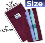 FRIO Cooling Wallet - Insulin Cooler for 45+ Hours of Stress Free On The Go - Burgundy - Duo