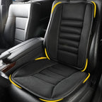 Car Seat Cushion with Back Support Pillow, Comfy Lumbar Support & Seat Cushion, Memory Foam Driving Pillow for Back-Sciatica Pain Relief, Auto Pad Suitable for Car, Truck, SUV - 4D Mesh Black