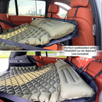Car Rear Seat Mattress Extension Plate, Foldable Car Back Seat Extender，Portable Mattress for Sleeping, Increase Travel Trunk Space and Car Bed Camping Space for Cars, SUV, Model Y/3