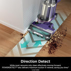 Shark POWERDETECT Upright Vacuum Cleaner with HEPA Filter, Heavy Duty Vacuum with Powerful Suction for Pet Hair Pickup, DuoClean Technology, Powered Lift-Away, Ideal for Carpets & Hardfloors, AZ4002