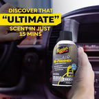 Meguiar’s Car Air Refresher Odor Fighting Mist,Ultimate, Long-Lasting Car Air Freshener Fights Strong and Unwanted Vehicle Smells while Refreshing Interiors with a Refreshing Scent, 2 oz Aerosol