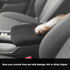 SXCY for 2023-2025 2026 Honda HRV HR-V Armrest Cover for 2024 2025 2026 Honda HRV Accessories 2025 2026 HRV Center Console Cover Silicone Full Cover(w/Privacy Storage)
