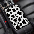 Universal Fit Center Console Armrest Cover - Soft, Stylish & Washable Pad for Car, Truck, SUV and RV, All-Day Comfort, Enhanced Protection - Brown Marble Pattern Design (Cow Pattern)