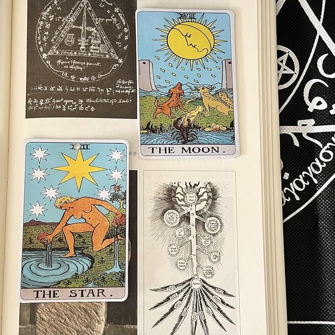 Tarot Car Fresheners, 22 Major Arcana Tarot Cards Car Air Freshener Set, Spiritual Gifts for Women, Car Accessories for Tarot Cards, Spiritual Present for Tarot Reader Birthday 3x2In
