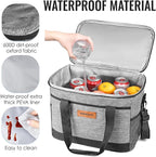 Insulated Cooler Bag Soft Cooler Bag for Men/Women with Shoulder Strap, Leakproof for Camping, Travel, Picnic, Work (30L)
