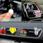 Cute Car Air Freshener Clips Bigfoot Car Vent Clips Sasquatch Cars Scents Cologne Air Conditioner Clip Auto Vent Interior Decoration Cars Accessories Bigfoots Gifts for Men Women,Friends