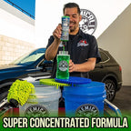Chemical Guys Car Wash Soap for Foam Cannon or Bucket, Honeydew Snow Foam Car Wash Soap for Trucks, Motorcycles, RVs & More, Super Suds, Honeydew Scent - 128 oz (1 Gallon)