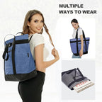 BeeGreen Cooler Bag Soft Insulated Tote for Beach Travel Grocery Shopping Lunch Portable Large Ice Coolers with Handle Hard Freezer Bags with Zippered Top Foldable Leakproof Delivery Totes Purple