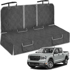 sportuli Dog Car Seat Cover Replce for Ford Maverick/Hyundai Santa Cruz, 600D Oxford Cloth Heavy Duty Waterproof Non Slip Pet Truck Back Bench Seat Cover