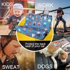 Back Seat Cover for Car Trucks Van SUV,Waterproof Rear Bench Towel Seat Covers for Dogs and Kids,Automotive Backseat Protector (National Parks)