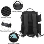 MATEIN Fishing Backpack, Water Resistant Tackle Storage Bag with Rod Holders & Cooler, Fishing Gifts for Men