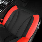 GIANT PANDA Custom Fit Front Toyota Car Seat Cover for Rav4 Camry Highlander Corolla Prius,3D Air Mesh Breathable Seat Protector Summer,Red 2 Pack