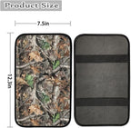 Dreaweet Camo Hunting Car Console Armrest Cover, Neoprene Center Console Pad Covers Cushion Soft Car Arm Rest Box Cover Protector Auto Accessories for Women Men