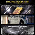 Meguiar's Gold Class Carnauba Plus Premium Paste Wax, Easy-to-Use Blend of Carnauba Wax and Long-Lasting Polymer Protection to Make Your Car Shine, 11 Oz Container