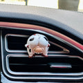 Funny Peeking Cow Car Air Freshener Car Vent Decoration with Natural Scent Tablet and Refill, Car Aromatherapy and Interior Decoration