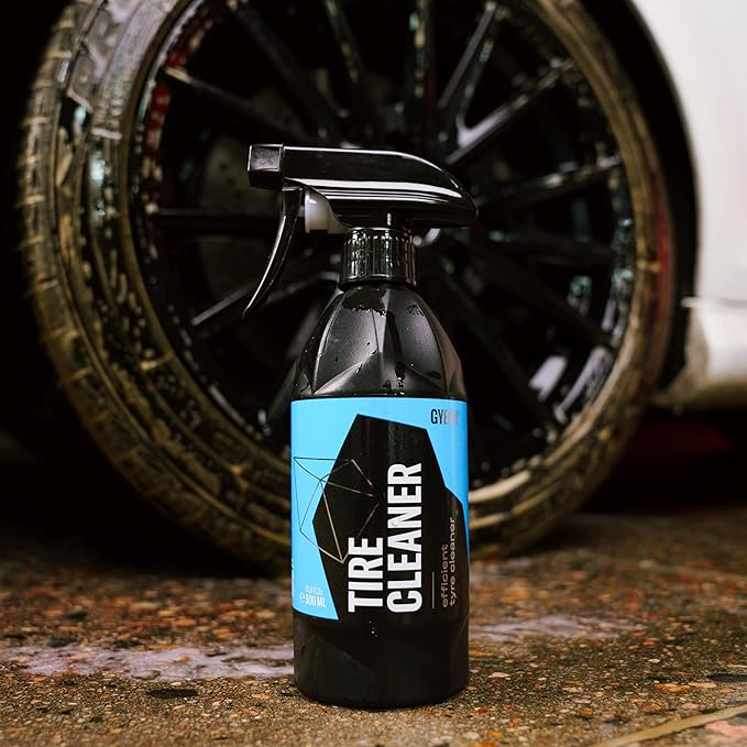 Gyeon Tire Cleaner Advanced Rubber Cleaner For Tires Trim Mats Restores Deep Clean And Preparation Removes Embedded Dirt Grime Dressing Residue Long Lasting Results Detailing Essential