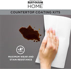 Rust-Oleum 384962 Home Countertop Coating Kit, Satin White