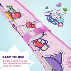 Carbella Hello Kitty and Friends Car Windshield Sun Shade, Official Sanrio Accordion Style Sunshade for Car Window, Cute Car Sun Shade Windshield, Hello Kitty Car Accessories for Women (HK & Friends)