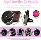 Personalized Custom Car Air Freshener, Double Sided Custom Photo, Record Player Shaped Fragrance Vent Clip, Unique and Cute Car Interior (Customize, 12PCS3)