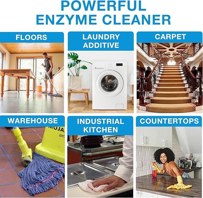 Orb-3 Multipurpose Enzyme Cleaner (1-Gallon, Clean & Fresh)