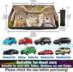 CHILL·TEK Funny Animal Car Windshield Sun Shade Umbrella, Funny Squirrel Car Sun Shade Umbrella, Block UV Rays Heat Foldable Windshield Umbrella Sun Visor Protector - Keep Vehicle Cool for Cars SUV