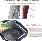 BeeGreen Cooler Bag Soft Insulated Tote for Beach Travel Grocery Shopping Lunch Portable Large Ice Coolers with Handle Hard Freezer Bags with Zippered Top Foldable Leakproof Delivery Totes Teal
