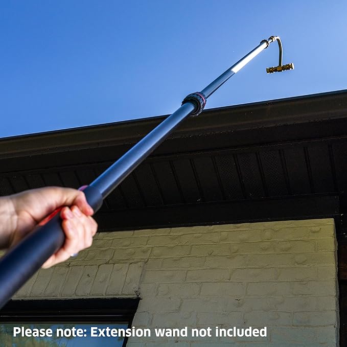 Kärcher Gutter Cleaner Kit, Maximum 3,500 PSI for Effective Cleaning of Gutters with Pressure Washers, Includes Five Nozzles, and Nozzle Holder