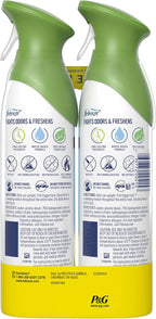 Febreze Air Mist, Air Freshener Spray, Odor Fighting Room Spray, Deodorizer for Home Bathroom Kitchen Office Apartment Dorm Room Classroom, Gain Original Scent, 8.1oz, (Pack of 2)