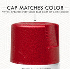 Rust-Oleum 268045-6PK Specialty Glitter Spray Paint, 10.25 Oz, Red, 6 Pack