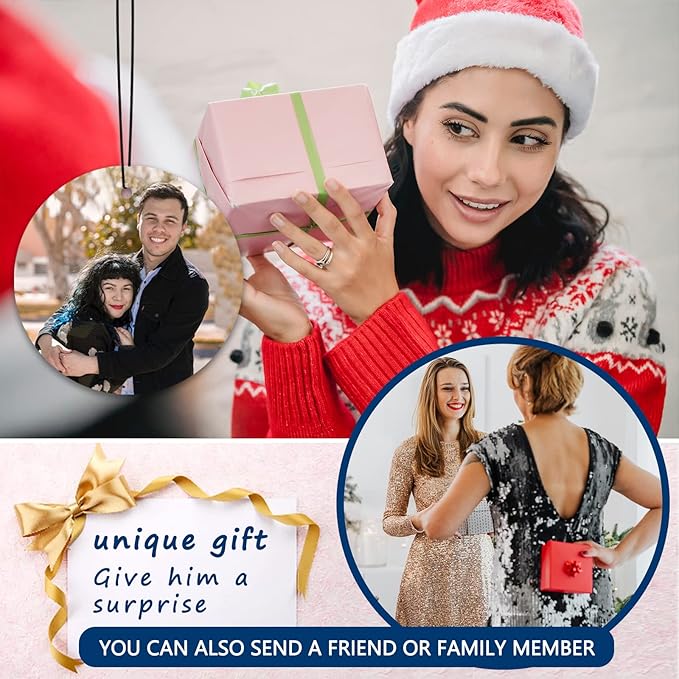 Custom Air Freshener for Car - Personalized Air Freshener for Car with Photo, Smell Air Fresheners with Picture for Hanging Ornaments (Unique Scented Gift)
