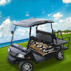 ENYORSE Golf Cart Seat Covers - Ethnic Style Golf Cart Towel Blanket for 2/4 Seater, Soft & Breathable Microfiber, Keeps Seats Cool & Comfortable, 51”x31”, Fits EZGO/Yamaha/Club Car