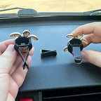 4pcs Cute Sea Turtles Car Air Vent Diffuser – Clip-On Fragrance Air Freshener for Cars with Replaceable Refills, Adorable Animal Car Vent Clip for SUV & Truck (Blue Green, Ocean)
