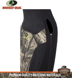 Mossy Oak High Back Camo Seat Covers, Airbag Compatible, Large Size to Fit Truck Seats - Made with Cotton & Suede Fabric - Official Licensed Product