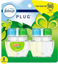 Febreze Plug in Air Freshener and Odor Eliminator, Scented Oil Refill, Gain Original Scent, 0.87 Fl Oz (Pack of 2)