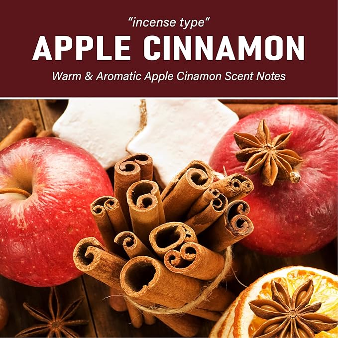 Cute Car Air Freshener 2 Pack, Lightbulb-Shaped Car Fresheners, Automotive Vent Clip, Long Lasting Scent, Essential Oils, Cute Car Accessories for Women, Apple Cinnamon Scent