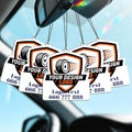 Bemaystar Custom Air Fresheners with Picture - Personalized Photo Logo Text Air Freshener, Customized Air Freshener for Car Branding Business Events