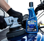 ABRO Blue Car Polish: Scratch Remover for Vehicles and Car Paint Scratch Repair Restorer Wax, Polishing Compound for Car Detailing, Paint Scratch Repair for Vehicles, Car Scratch Remover 16oz.
