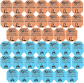 Bundle Contents - 40 pack of Wonder Wafer Car Air Freshener: 20 Clean Car, 20 New Leather, 2 scents