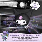 Hello Kitty Car Air Freshener Refills 2-Pack - Midnight Lavender Scent – Cute and Long-Lasting Car Accessories, Odor Eliminator, Fun Scents, 30 Days Freshness (2 Refills)
