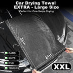9Pcs Car Wheel & Tire Brush Kit, Wheel Cleaner Brush, Soft-bristled Rim Brush, Car Drying Towel (36"x 24"), Tire Shine Applicator Pad, Car Wash Mitt, Car Detailing Cleaning Wash Brush Supplies Kit