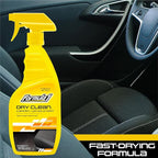 Formula 1 Dry Clean Carpet & Upholstery Cleaner - Stain Remover Spray for Car Seats & Floor Mats, Odor Eliminator for Interior Detailing, 23 oz.