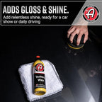 Adam's Buttery Car Wax Kit - Pure Carnauba Wax For Car Detailing Liquid Wet Wax After Car Wash For Shine, Gloss, & Paint Protection - Use W/ Car Cleaning Kit On Car, Boat RV & Motorcycle